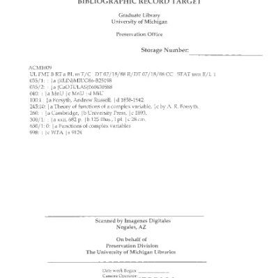 خرید و دانلود نسخه کامل کتاب Theory of functions of a complex variable, 1st edition