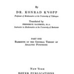خرید و دانلود نسخه کامل کتاب Theory of Functions Volume 1: Part One elements of the General Theory of Analytic Functions