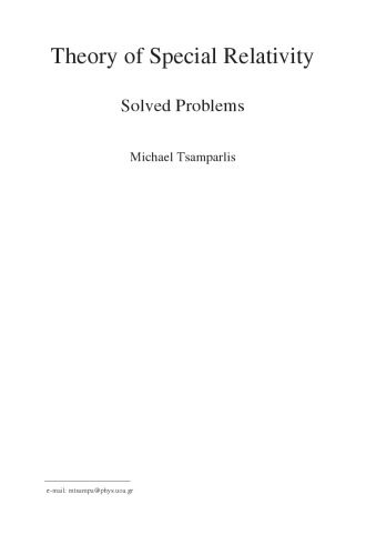 خرید و دانلود نسخه کامل کتاب Theory of Special Relativity Solved Problems Michael Tsamparlis_68be835f89d0a.jpeg خرید و دانلود نسخه کامل کتاب Theory of Special Relativity Solved Problems Michael Tsamparlis