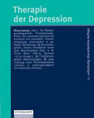 خرید و دانلود نسخه کامل کتاب Therapie der Depression
