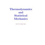 خرید و دانلود نسخه کامل کتاب Thermodynamics and Statistical Mechanics