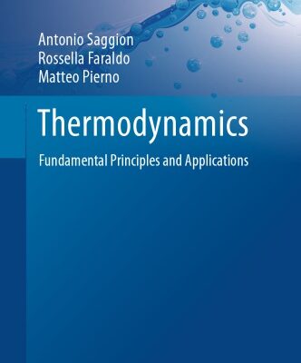 خرید و دانلود نسخه کامل کتاب Thermodynamics – Fundamental Principles and Applications
