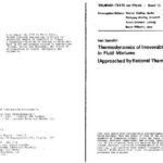 خرید و دانلود نسخه کامل کتاب Thermodynamics of Irreversible Processes in Fluid Mixtures (Approached by Rational Thermodynamics)