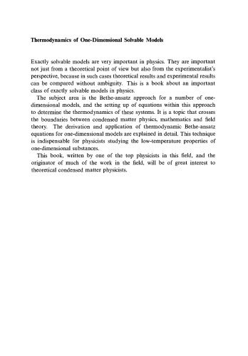 خرید و دانلود نسخه کامل کتاب Thermodynamics of One-Dimensional Solvable Models_68beb4191f77c.jpeg خرید و دانلود نسخه کامل کتاب Thermodynamics of One-Dimensional Solvable Models