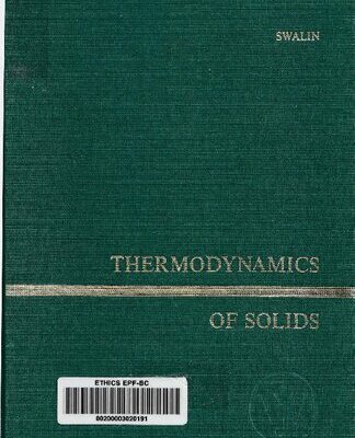 خرید و دانلود نسخه کامل کتاب Thermodynamics of solids