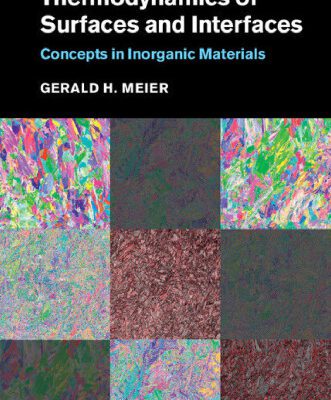 خرید و دانلود نسخه کامل کتاب Thermodynamics of Surfaces and Interfaces: Concepts in Inorganic Materials