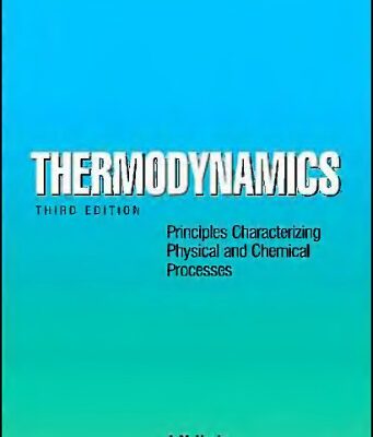 خرید و دانلود نسخه کامل کتاب Thermodynamics: principles characterizing physical and chemical processes