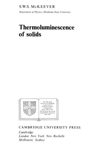 خرید و دانلود نسخه کامل کتاب Thermoluminescence of solids_68bd55db845be.jpeg خرید و دانلود نسخه کامل کتاب Thermoluminescence of solids