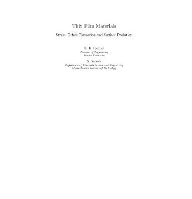 خرید و دانلود نسخه کامل کتاب Thin film materials: stress, defect formation and surface evolution