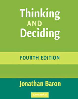خرید و دانلود نسخه کامل کتاب Thinking and Deciding