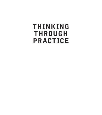خرید و دانلود نسخه کامل کتاب Thinking through practice : art as research in the academy