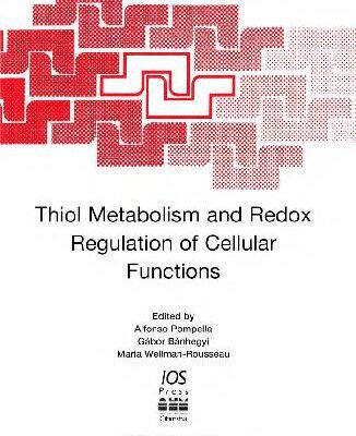 خرید و دانلود نسخه کامل کتاب Thiol metabolism and redox regulation of cellular functions