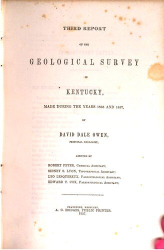 خرید و دانلود نسخه کامل کتاب Third Report of the Geological Survey in Kentucky made during the years 1856 and 1857_68c1c07fee595.jpeg خرید و دانلود نسخه کامل کتاب Third Report of the Geological Survey in Kentucky made during the years 1856 and 1857