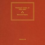 خرید و دانلود نسخه کامل کتاب Thomas F.Irvine, Jr., 1922-2001, Memorial Volume