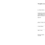 خرید و دانلود نسخه کامل کتاب Thoughts On Architecture