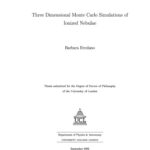 خرید و دانلود نسخه کامل کتاب Three dimensional Monte Carlo simulations of ionized nebulae