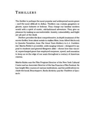 خرید و دانلود نسخه کامل کتاب Thrillers (Genres in American Cinema)