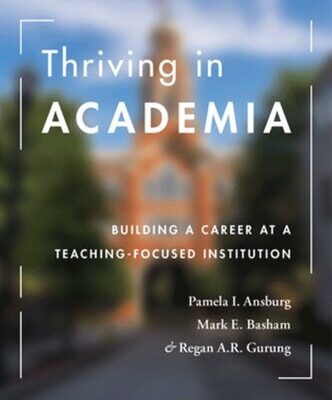 خرید و دانلود نسخه کامل کتاب Thriving in Academia: Building a Career at a Teaching-focused Institution