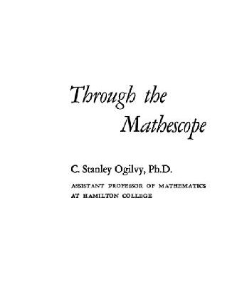 خرید و دانلود نسخه کامل کتاب Through the Mathescope 1956 Edition