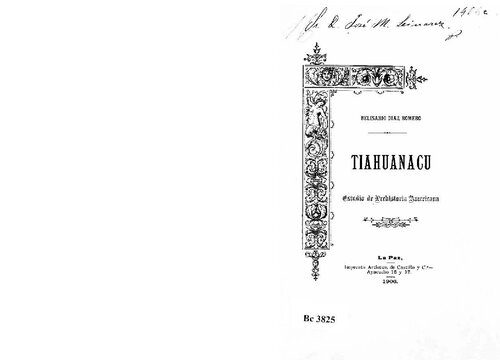 خرید و دانلود نسخه کامل کتاب Tiahuanacu. Estudio de Prehistoria Americana_68c46241934c2.jpeg خرید و دانلود نسخه کامل کتاب Tiahuanacu. Estudio de Prehistoria Americana