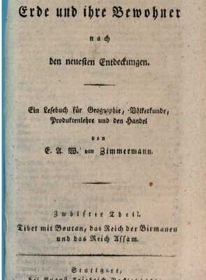 خرید و دانلود نسخه کامل کتاب Tibet mit Bhutan, das Reich der Birmanen und das Reich Assam