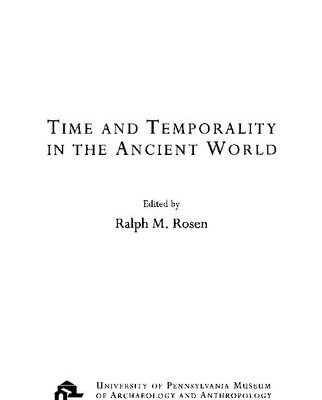 خرید و دانلود نسخه کامل کتاب Time and Temporality in the Ancient World