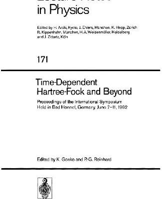 خرید و دانلود نسخه کامل کتاب Time-Dependent Hartree-Fock and Beyond