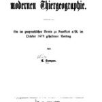 خرید و دانلود نسخه کامل کتاب Tobey die Aufgabe der modernen Thiergeographie [Tiergeographie]. Ein im geographischen Verein zu Frankfurt a/M. im October 1878 gehaltener Vortrag