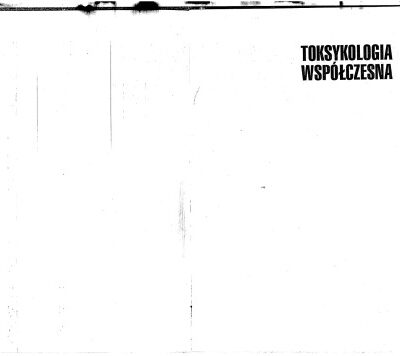 خرید و دانلود نسخه کامل کتاب Toksykologia współczesna