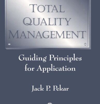 خرید و دانلود نسخه کامل کتاب Total Quality Management: Guiding Principles for Application (Astm Manual Series)
