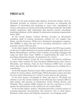 خرید و دانلود نسخه کامل کتاب Tourism-marketing Performance Metrics and Usefulness Auditing of Destination Websites: Volume 4 (Advances in Culture, Tourism and Hospitality Research)