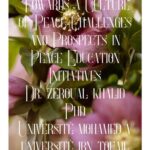 خرید و دانلود نسخه کامل کتاب Towards a Culture of Peace Challenges and Prospects in Peace Education Initiatives