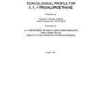خرید و دانلود نسخه کامل کتاب Toxicological profiles – 1, 1, 1-trichloroethane