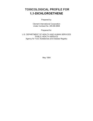 خرید و دانلود نسخه کامل کتاب Toxicological profiles – 1,1-dichloroethene_68d4226d7a4a3.jpeg خرید و دانلود نسخه کامل کتاب Toxicological profiles – 1,1-dichloroethene