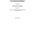 خرید و دانلود نسخه کامل کتاب Toxicological profiles – 2,4,6-trichlorophenol