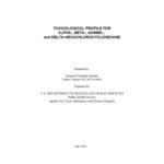 خرید و دانلود نسخه کامل کتاب Toxicological profiles – Alpha-, beta-, gamma-, and delta-hexachlorocyclohexane
