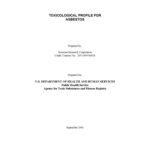 خرید و دانلود نسخه کامل کتاب Toxicological profiles – Asbestos