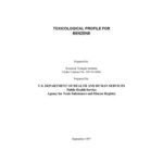 خرید و دانلود نسخه کامل کتاب Toxicological profiles – Benzene