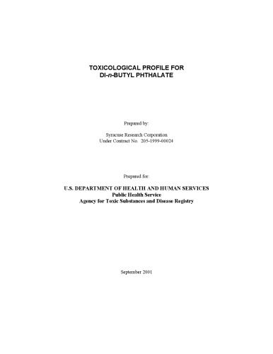 خرید و دانلود نسخه کامل کتاب Toxicological profiles – Di-n-butyl phthalate_68d42f748b5e1.jpeg خرید و دانلود نسخه کامل کتاب Toxicological profiles – Di-n-butyl phthalate