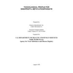 خرید و دانلود نسخه کامل کتاب Toxicological profiles – Diisopropyl methylphosphonate
