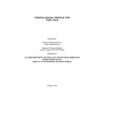 خرید و دانلود نسخه کامل کتاب Toxicological profiles – Fuel oils