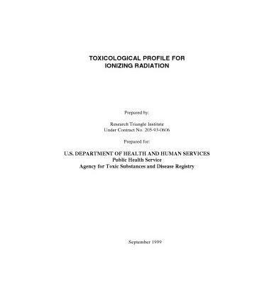 خرید و دانلود نسخه کامل کتاب Toxicological profiles – Ionizing radiation