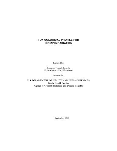 خرید و دانلود نسخه کامل کتاب Toxicological profiles – Ionizing radiation_68d42efc2a0f1.jpeg خرید و دانلود نسخه کامل کتاب Toxicological profiles – Ionizing radiation