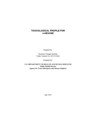 خرید و دانلود نسخه کامل کتاب Toxicological profiles – N-hexane_68d4311730831.jpeg خرید و دانلود نسخه کامل کتاب Toxicological profiles – N-hexane