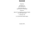خرید و دانلود نسخه کامل کتاب Toxicological profiles – Radium