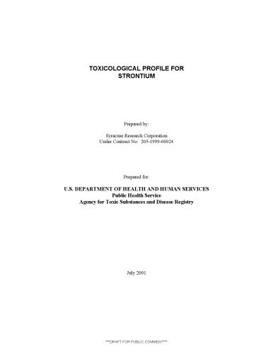 خرید و دانلود نسخه کامل کتاب Toxicological profiles – Strontium_68d427dacf815.jpeg خرید و دانلود نسخه کامل کتاب Toxicological profiles – Strontium