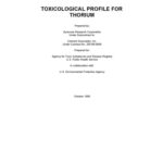 خرید و دانلود نسخه کامل کتاب Toxicological profiles – Thorium