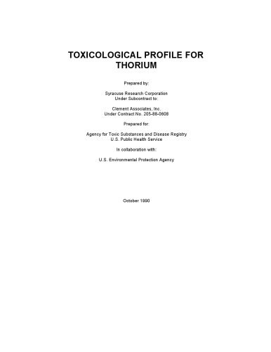خرید و دانلود نسخه کامل کتاب Toxicological profiles – Thorium_68d423838ae02.jpeg خرید و دانلود نسخه کامل کتاب Toxicological profiles – Thorium