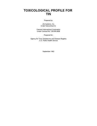 خرید و دانلود نسخه کامل کتاب Toxicological profiles – Tin_68d427ab30c47.jpeg خرید و دانلود نسخه کامل کتاب Toxicological profiles – Tin