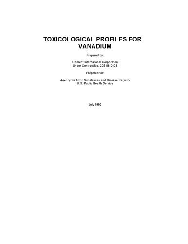 خرید و دانلود نسخه کامل کتاب Toxicological profiles – Vanadium_68d430ff876e9.jpeg خرید و دانلود نسخه کامل کتاب Toxicological profiles – Vanadium